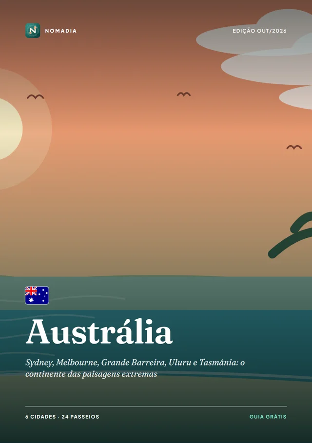 Capa da Revista Nomadia: Austrália