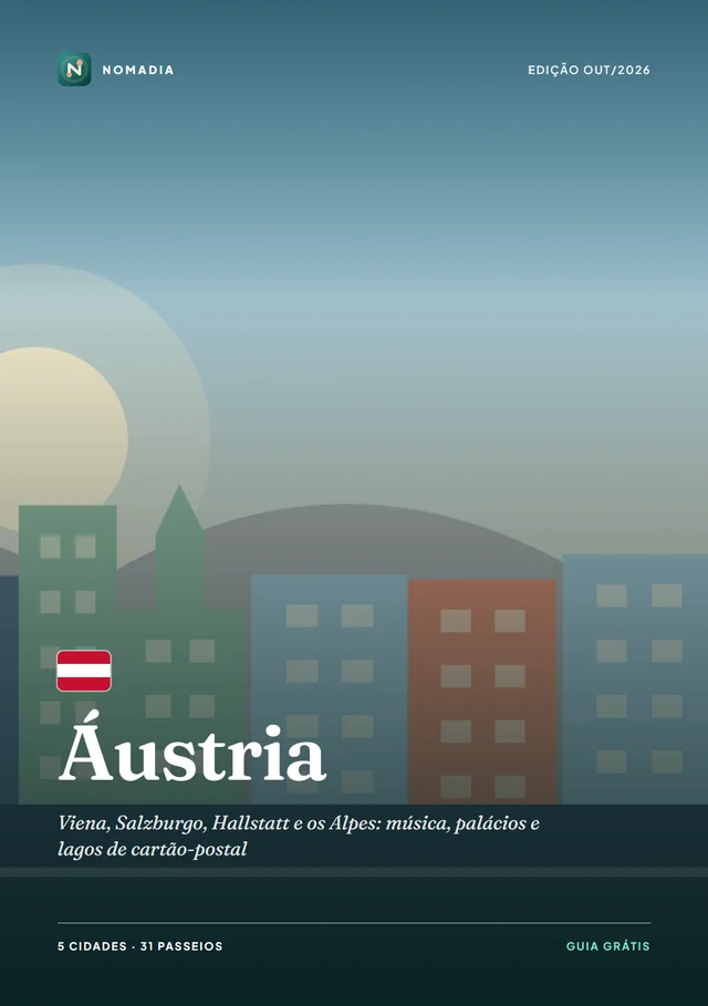 Capa da Revista Nomadia: Áustria