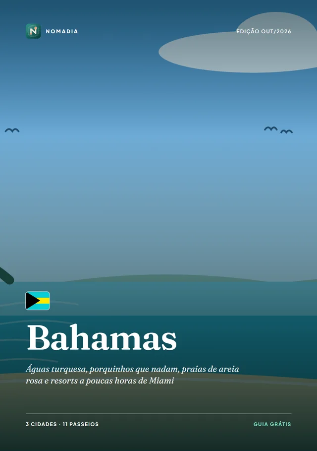 Capa da Revista Nomadia: Bahamas