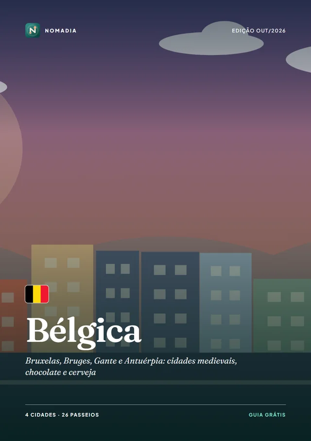 Capa da Revista Nomadia: Bélgica