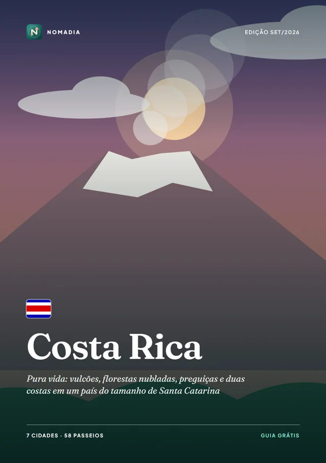 Capa da Revista Nomadia: Costa Rica