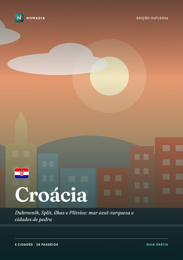 Capa da Revista Nomadia: Croácia