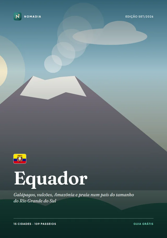 Capa da Revista Nomadia: Equador