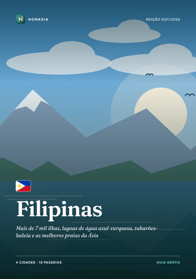 Capa da Revista Nomadia: Filipinas