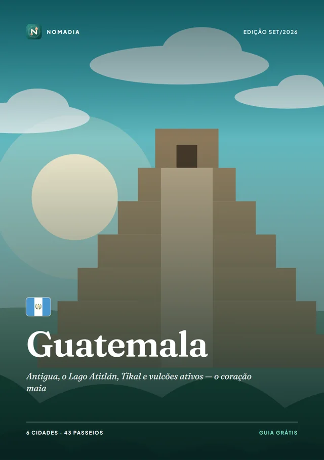 Capa da Revista Nomadia: Guatemala