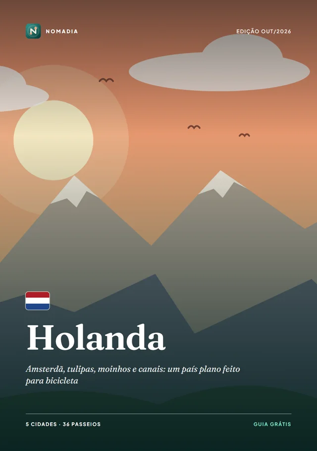 Capa da Revista Nomadia: Holanda