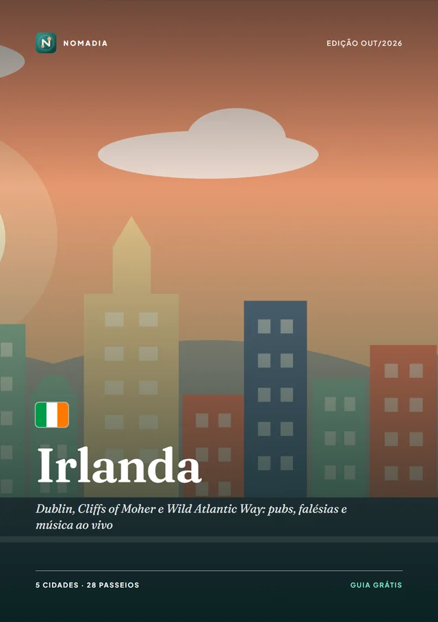 Capa da Revista Nomadia: Irlanda