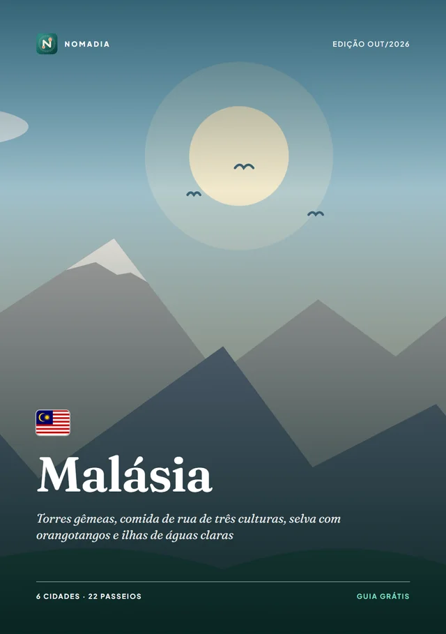 Capa da Revista Nomadia: Malásia
