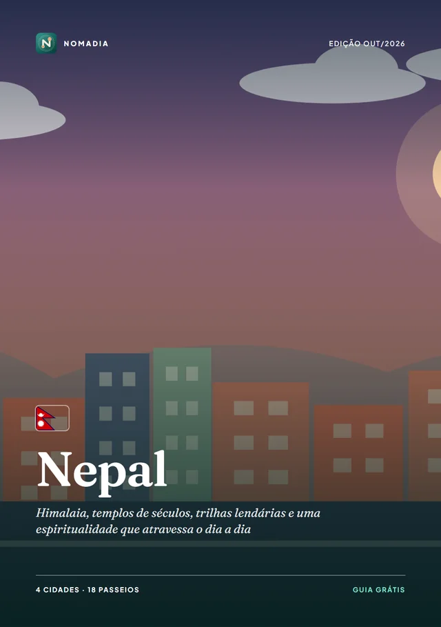 Capa da Revista Nomadia: Nepal