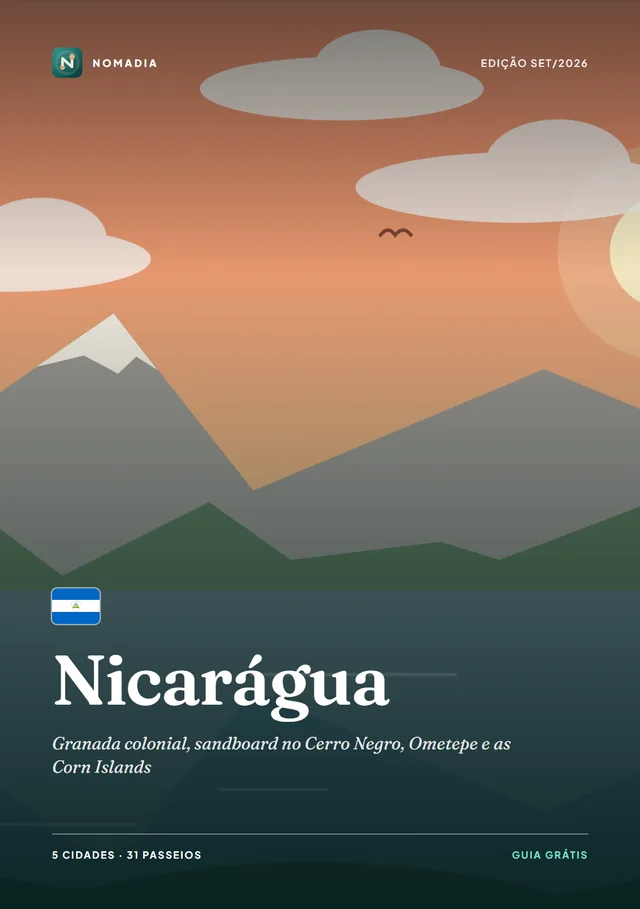 Capa da Revista Nomadia: Nicarágua