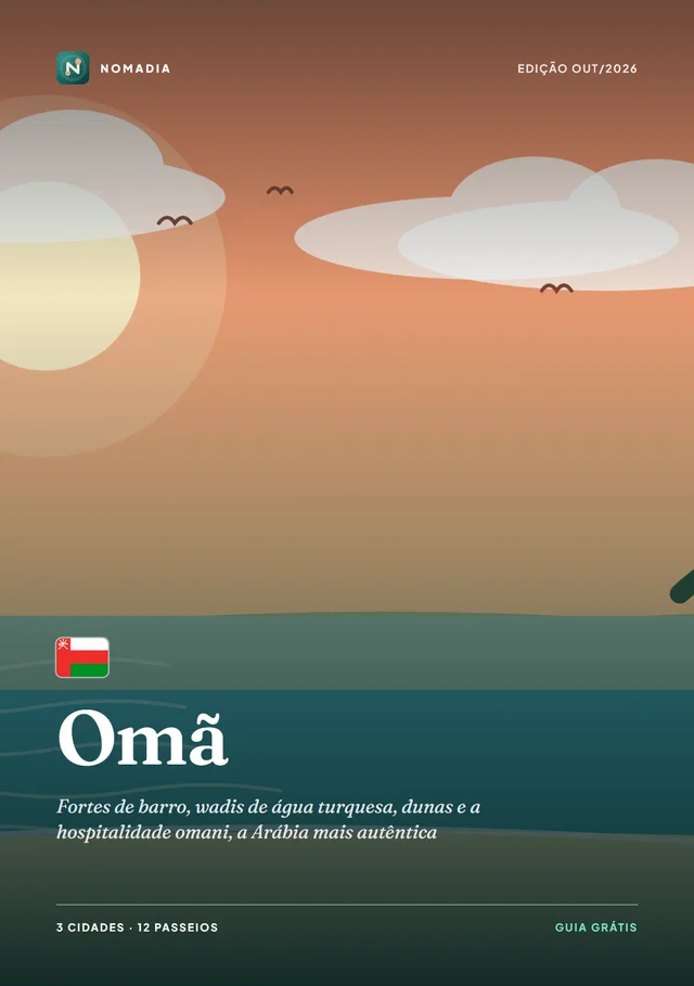 Capa da Revista Nomadia: Omã