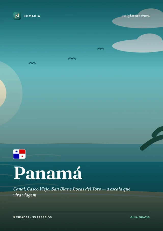 Capa da Revista Nomadia: Panamá