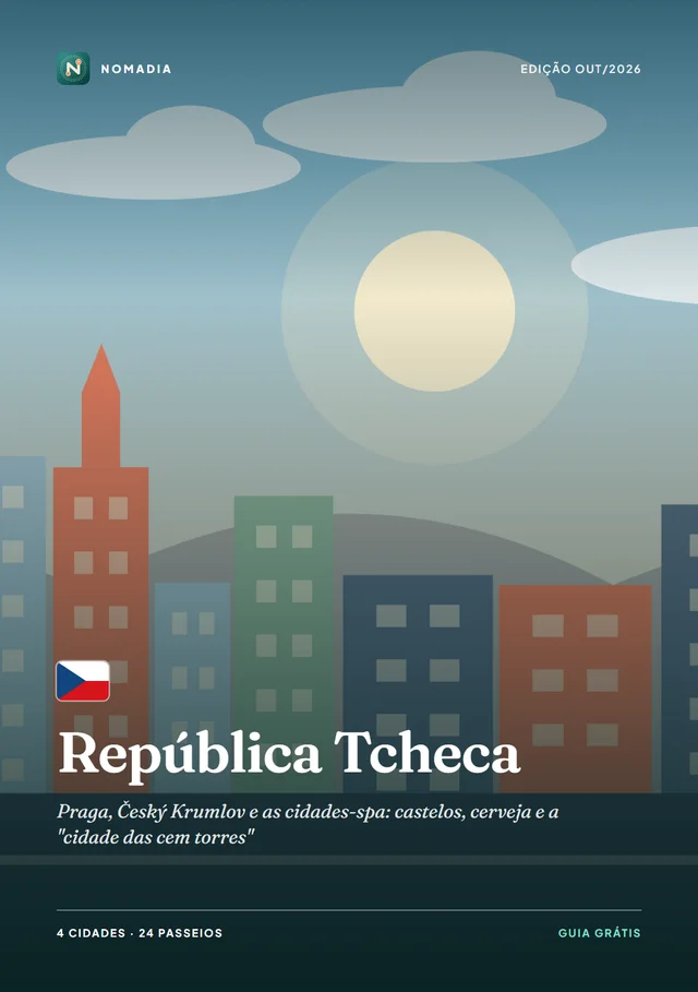 Capa da Revista Nomadia: República Tcheca